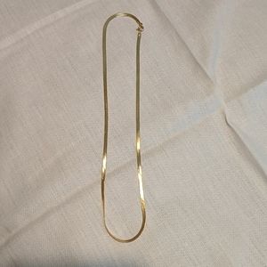 15' 24k gold necklace fr Macy's.